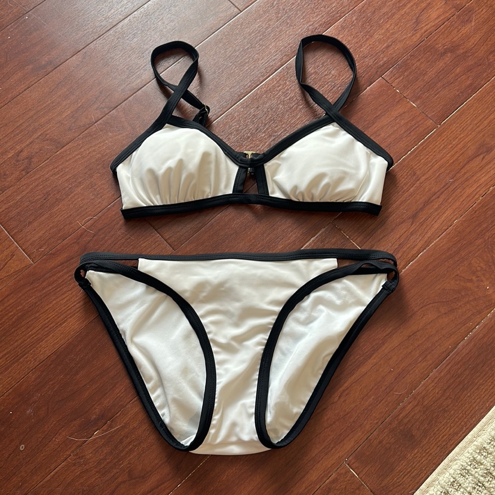 White bikini